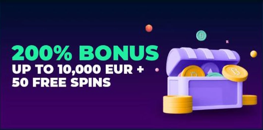Welcome bonus with free spins and bonus crab